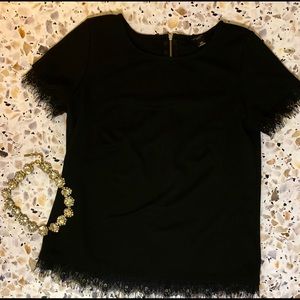 Black formal top